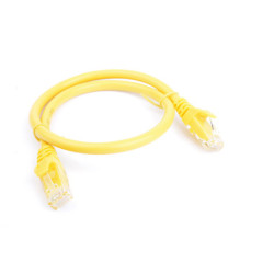 8ware CAT6 Cable 0.25m (25cm)- Yellow Premium RJ45 Ethernet Network LAN UTP Patch Cord 26AWG CU Jacket