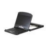 Aten Rackmount Dual Rail LCD Console VGA,HDMI,DVI & USB w/ 18.5' LCD Display, 1x Custom KVM Cable Included, 1920x1080@60hz Di