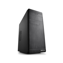 DeepCool Wave V2 Micro-ATX PC Case 390x217x435mm, 0.5mm Thick Black Panels, GPU Up To 320mm, 1xUSB3/2xUSB2