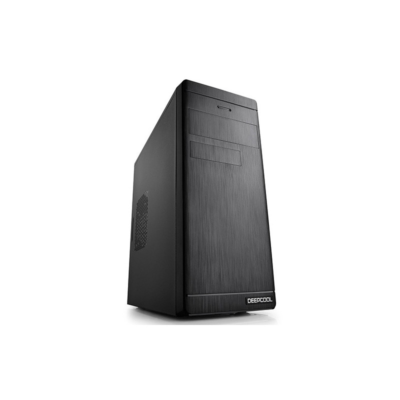 DeepCool Wave V2 Micro-ATX PC Case 390x217x435mm, 0.5mm Thick Black Panels, GPU Up To 320mm, 1xUSB3/2xUSB2