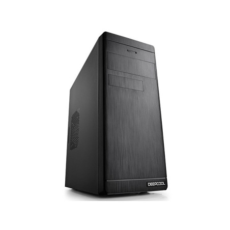 DeepCool Wave V2 Micro-ATX PC Case 390x217x435mm, 0.5mm Thick Black Panels, GPU Up To 320mm, 1xUSB3/2xUSB2