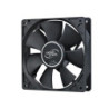 DeepCool XFAN 120 120mm Hydro Bearing Case Fan 3 Pin / Molex Connector, Black Stealth Appearance, Ideal for System Builds, Lo