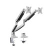 Brateck Dual Monitor Aluminum Interactive Counterbalance Monitor Arm Fit Most 13''-32''  Monitors Up to  9kg per screen VESA 