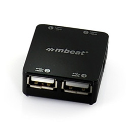 (LS)mbeat® 4 Port USB 2.0 Hub - USB 2.0 Plug and Play/ High Speed Interface/ Ideal for Notbook/PC/MAC users USB 2.0 Speed up
