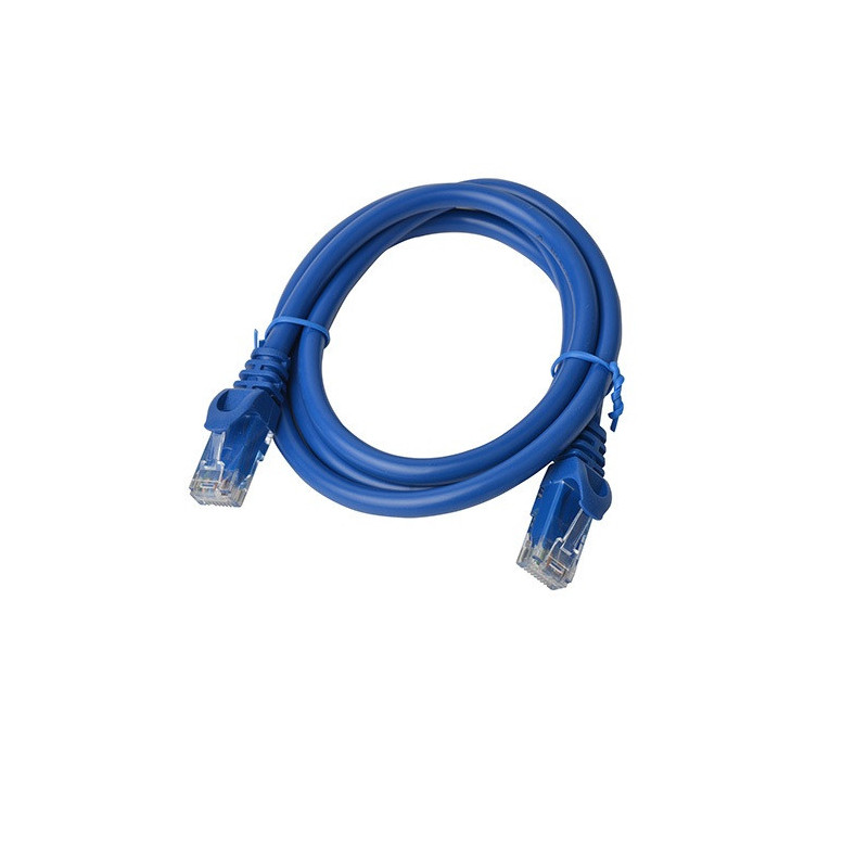 8Ware CAT6A Cable 1m - Blue Color RJ45 Ethernet Network LAN UTP Patch Cord Snagless
