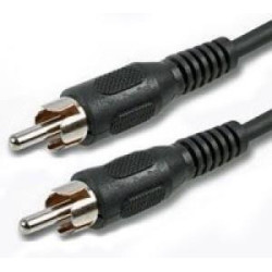 8Ware 3.5 Streo Plug RCA Male to Male 1x PCA Plug shielded Vadio Cable for Multi Device 2m Cable