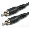 8Ware 3.5 Streo Plug RCA Male to Male 1x PCA Plug shielded Vadio Cable for Multi Device 2m Cable