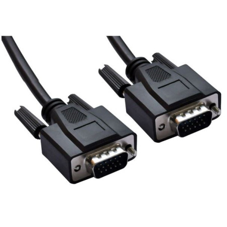 8Ware VGA Monitor Cable 2m 15pin Male to Male with Filter for Projector Laptop Computer Monitor UL Approved