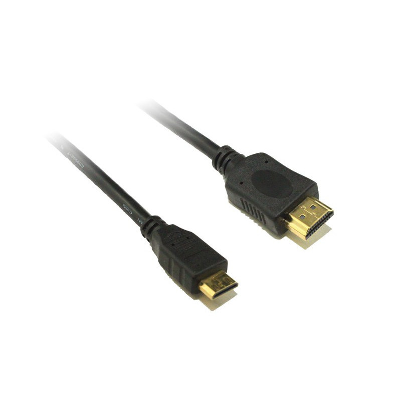 8Ware Mini HDMI to HDMI Cable 3m with Ethernet 1.4V 3D HD 1080p Male to Male for Camera Camcorder Mobile Laptop Tablet Graphi