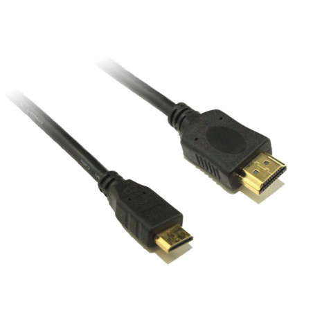 8Ware Mini HDMI to HDMI Cable 3m with Ethernet 1.4V 3D HD 1080p Male to Male for Camera Camcorder Mobile Laptop Tablet Graphi