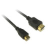 8Ware Mini HDMI to HDMI Cable 3m with Ethernet 1.4V 3D HD 1080p Male to Male for Camera Camcorder Mobile Laptop Tablet Graphi