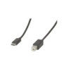 8Ware USB-B to USB-C Cable 1m Type-C to B Male to Male - 480Mbps
