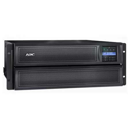APC Smart-UPS X 2200VA/1980W Line Interactive UPS, 4U RM/Tower, 230V/16A Input, 2x IEC C19 & 8x IEC C13 Outlets, Lead Acid Ba