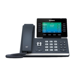 Yealink T54W, 16 Line IP HD Phone, 4.3' 480 x 272 Colour Screen, HD Voice, Dual Gig Ports, Built In Bluetooth And WiFi, USB 2