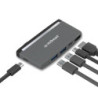 (LS) mbeat® Essential Pro  5-IN-1 USB- C Hub (4k HDMI Video, USB-C PD Pass Through Charging, USB 3.0 x 2, USB-C x 1) USB 3