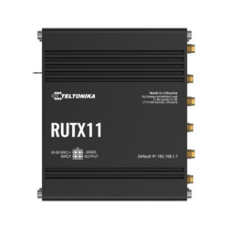 Teltonika RUTX11 Industrial Cellular Router, 4G LTE CAT 6, Dual SIM with auto failover, Backup WAN, Dual Band WiFi, Bluetooth