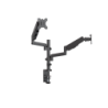 Brateck Dual Monitor Full Extension Gas Spring Dual Monitor Arm (independent Arms) Fit Most 17'-32' Monitors Up to 8kg per sc