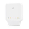 Ubiquiti UniFi USW Flex-Managed,Layer 2 Gigabit Switch with Auto-sensing 802.3af PoE Support,1x PoE In, 4x PoE Out,POE Adapte