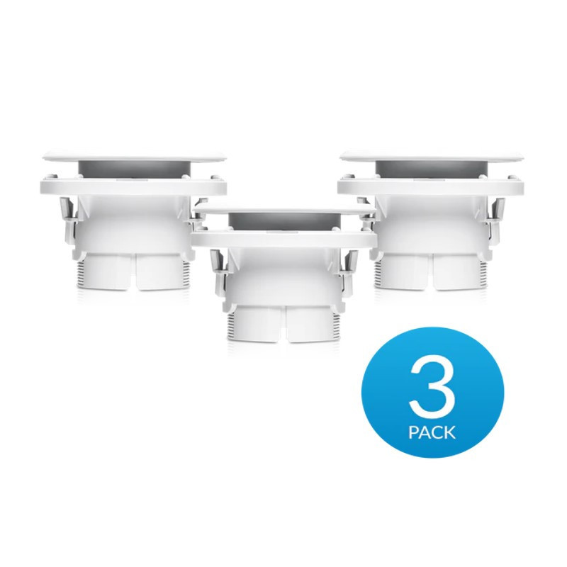 Ubiquiti UVC-G3-FLEX Camera Ceiling Mount Accessory, 3-pack, Compatible with G3 Flex &  G5 Flex