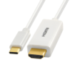 Astrotek USB-C to HDMI 2m Cable - Male to Male Converter Adapter 4K/2K 60Hz for MacBook Pro Air Ipad XPS Samsung Galaxy S21 S