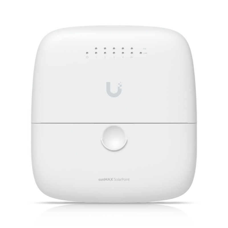 Ubiquiti sunMAX SolarPoint, SM-SP-40, Remotely Managed MPPT 24V 7A Solar Site Charging Appliance, Integrated Four-port, 24V P