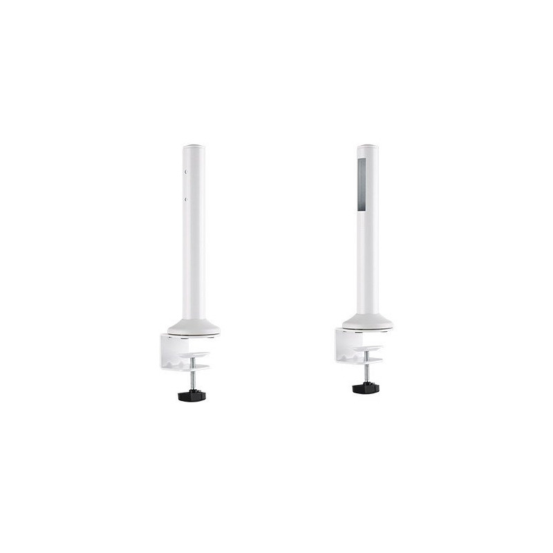 Brateck Slatwall Desk Mounting Pole,Work with Slatwall Panel for Creating Desk-Mounted Slat Wall System( Two poles included) 