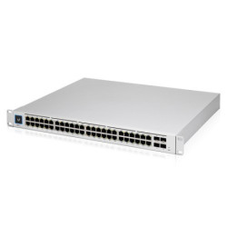 Ubiquiti UniFi 48-port Managed Gigabit Layer2 & Layer3 Switch, Auto-sensing 802.3at PoE  & 802.3bt PoE, SFP , Touch Display, 