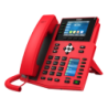 Fanvil X5U-RED High End Enterprise IP Phone - 3.5' Colour Screen, 16 Lines, 40 x DSS Buttons, Dual Gigabit NIC,Bluetooth - 2 