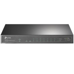 TP-Link TL-SG1210P 10-Port Gigabit Desktop Switch with 8-Port PoE  IGMP Snooping 1 Gigabit SFP Slot, Fanless