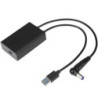 Targus USB-C USB-A DC Power Demultiplexer Adapter for DOCK180 with Power Delivery Black 3 year WTY