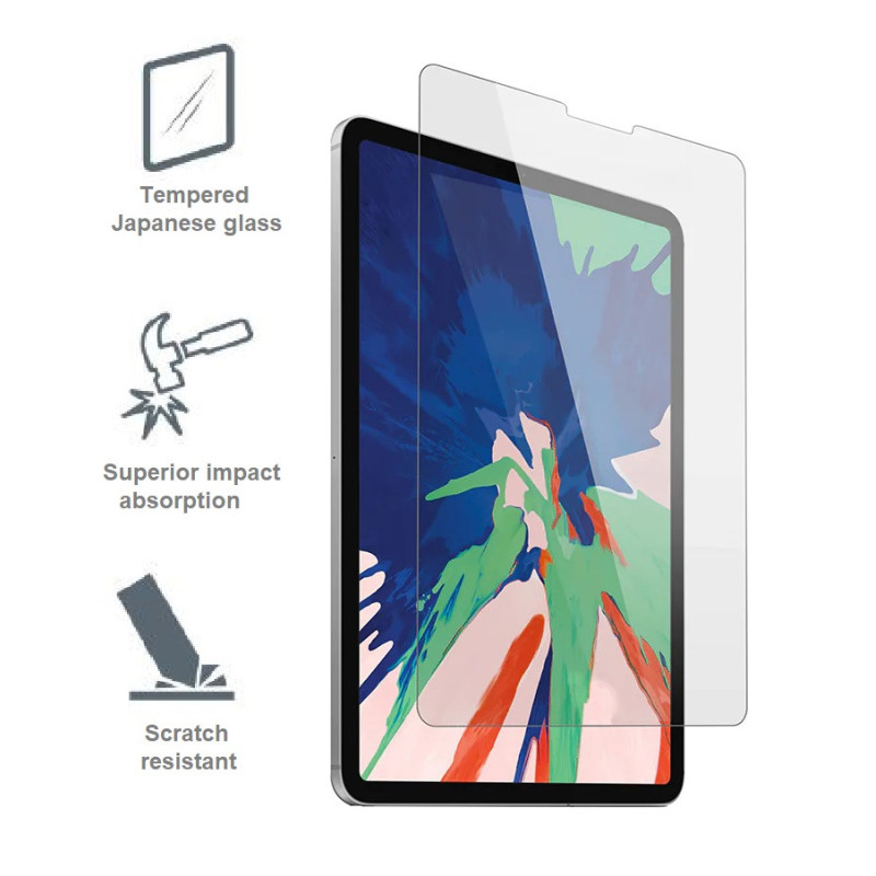 Cygnett OpticShield Apple iPad Pro (12.9') (6th/5th/4th/3rd Gen) Tempered Glass Screen Protector - (CY2731CPTGL), 2 Years War