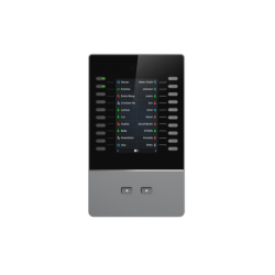 Grandstream GBX20 LCD Extension Module For GRP2615 & GXV3350 only, 20 Dual-colored Extension Keys, 4.3 inch TFT Color LCD