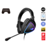 ASUS ROG DELTA S Lightweight USB-C Gaming Headset with AI noise-canceling mic, MQA rendering technology, RGB lighting, PC, Sw