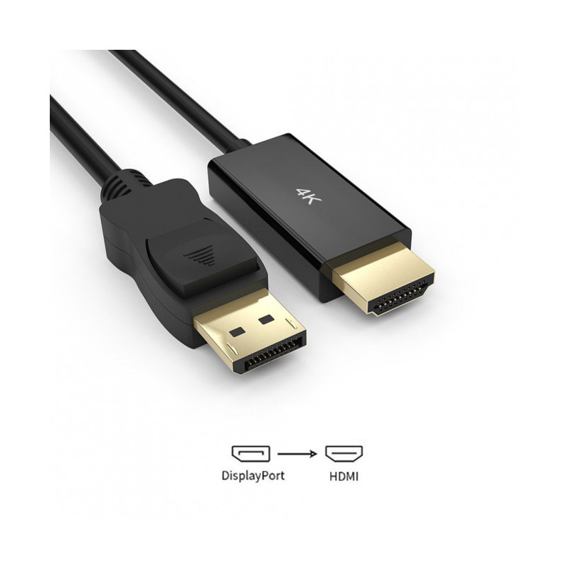 Simplecom DA201 4K DisplayPort to HDMI Cable 1.8M