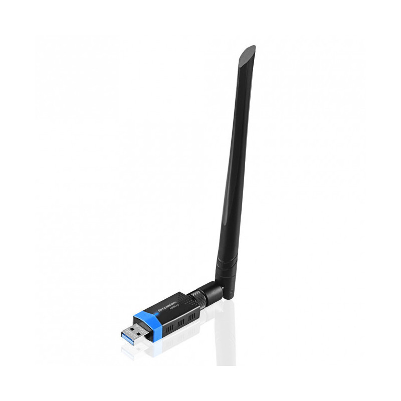 Simplecom NW632 Wi-Fi 5 Bluetooth 5.0 USB Adapter Dual Band AC1200