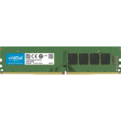Crucial 16GB (1x16GB) DDR4 UDIMM 3200MHz CL22 1.2V Unbuffered Desktop PC Memory RAM