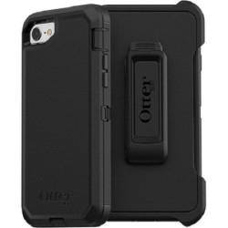 OtterBox Defender Apple iPhone SE (3rd & 2nd Gen) and iPhone 8/7 Case Black-(77-56603), DROP  4X Military Standard, Included 