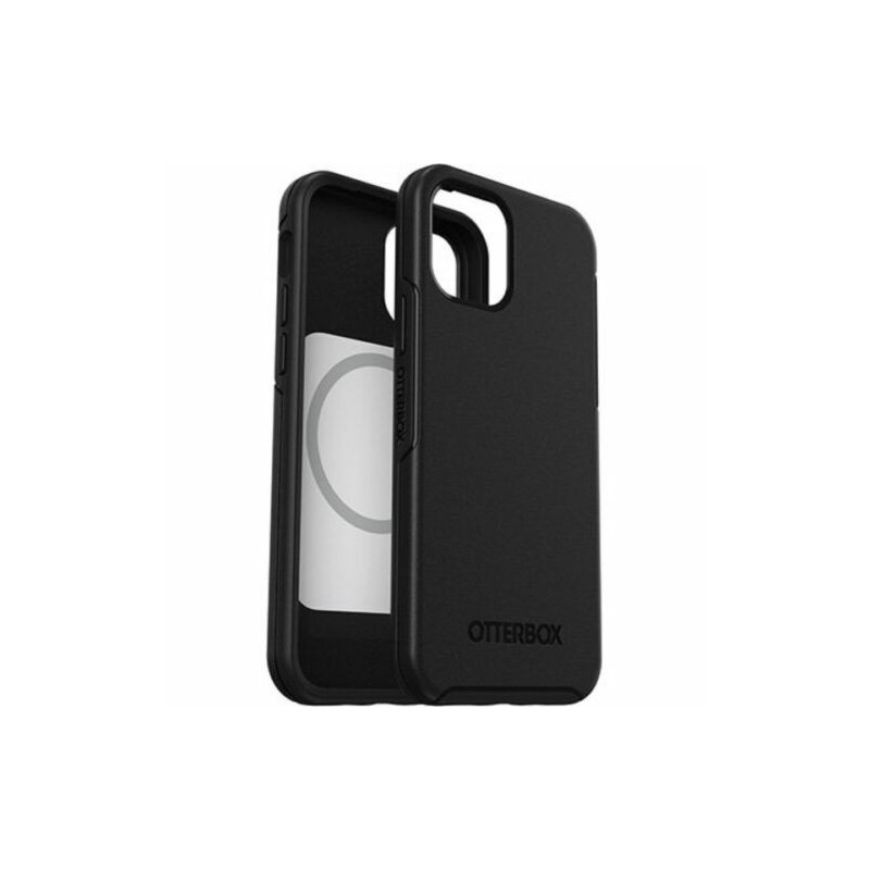 OtterBox Symmetry  MagSafe Apple iPhone 12 Pro Max Case Black - (77-80139), Antimicrobial, DROP  3X Military Standard, 7 Year