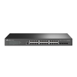 TP-Link SG3428  Omada 24-Port Gigabit L2  Managed Switch with 4 SFP Slots, Integration with Omada SDN Controller, Static Rout