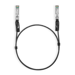 TP-Link TL-SM5220-1M 1 Meter 10G SFP  Direct Attach Cable, Drives 10 Gigabit Ethernet, 10G SFP  Connector on Both Sides (Repl