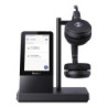 Yealink WH66 Dual Teams DECT Wireless Headset, UC Workstation, HD Voice, 2-Mic Noise Cancellation&330° Adjustable, Leather E