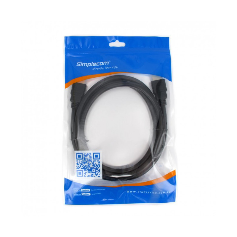 Simplecom CAH430 3M High Speed HDMI Cable with Ethernet (9.8ft)