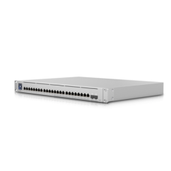 Ubiquiti UniFi Switch Enterprise 24-port PoE  12x2.5GbE 12x1GbE Ports, For Wi-Fi 6 AP, 2x 10g SFP  Ports, Managed Layer 3 Swi
