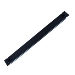 LDR 1U 19' Blanking Panel Snap-in - Tool-less - Rack Mountable 19' - Black Metal Construction