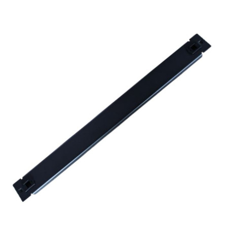 LDR 1U 19' Blanking Panel Snap-in - Tool-less - Rack Mountable 19' - Black Metal Construction