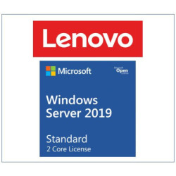 LENOVO Windows Server 2019 Standard Additional License (2 core) (No Media/Key) (Reseller POS Only) ST50 / ST250 / SR250 / ST5