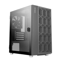 Antec NX200M m-ATX, ITX Case, Large Mesh Front for excellent cooling, Side Window, 1x 12CM Fan Included, Radiator 240mm. GPU 