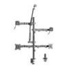 Brateck Dual-Monitor All-in-One Studio Setup Desktop Mount Fit17'-32' Weight Capacity Up to 9kg, Fit Curved Monitor (LS)
