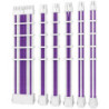 Antec PSU -  Sleeved Extension Cable Kit V2 - Purple / White. 24PIN ATX, 4 4 EPS, 8PIN PCI-E, 6PIN PCI-E, Compatible with Sta