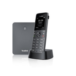 Yealink W73P High-Performance IP DECT Solution including W73H Handset and W70B Base Station, Up to 20 simultaneous calls, Fle